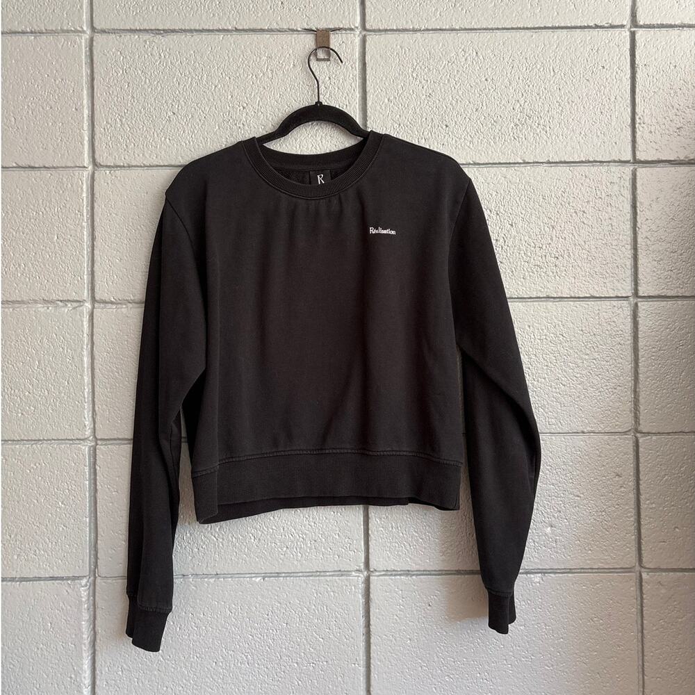 Realisation Par Real Sweatshirt size S in Black and White